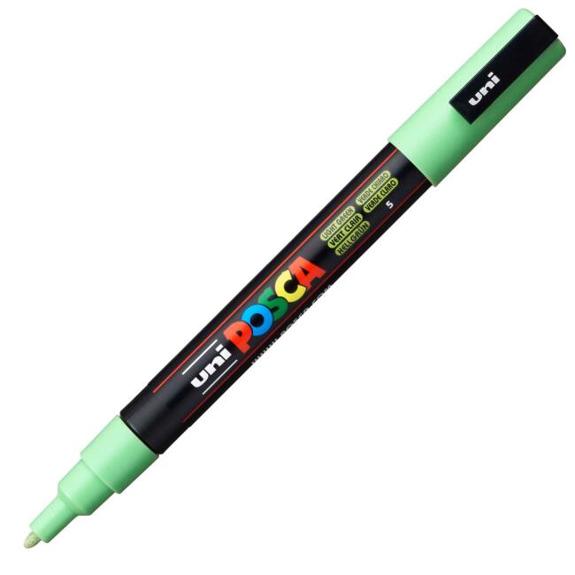 Uni Posca Marker PC-3M 0,9-1,3 mm Light Green - 2