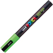 Uni Posca PC-3M Su Bazlı Poster Marker Kalem 0.9-1.3 mm Apple Green 72 - Uni (1)