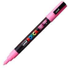 Uni Posca Marker PC-3M Boyama Markörü 0.9-1.3 mm Pink - Uni (1)