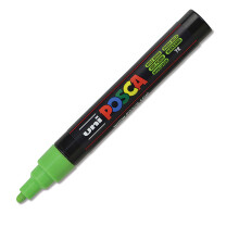 Uni Posca PC-5M Su Bazlı Poster Marker Kalem 1.8-2.5 mm Apple Green 72 - Uni (1)