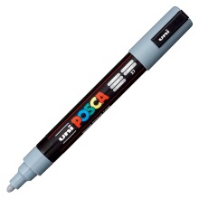 Uni Posca Marker PC-5M Boyama Markörü 1.8-2.5 mm Grey - Uni (1)