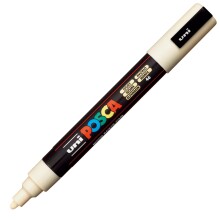 Uni Posca Marker PC-5M Boyama Markörü 1.8-2.5 mm Ivory - Uni (1)