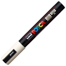 Uni Posca PC-5M Su Bazlı Poster Marker Kalem 1.8-2.5 mm Ivory 46 - Uni