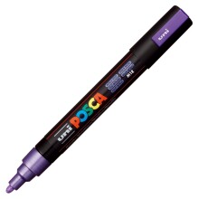 Uni Posca Marker PC-5M 1,8-2,5 mm Metallic Violet - 6