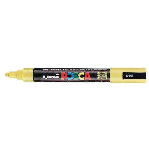 Uni Posca PC-5M Su Bazlı Poster Marker Kalem 1.8-2.5 mm Yellow 2 - 2