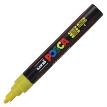 Uni Posca PC-5M Su Bazlı Poster Marker Kalem 1.8-2.5 mm Yellow 2 - Uni