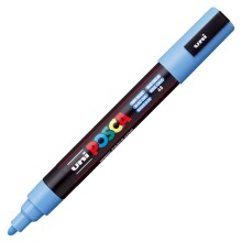 Uni Posca Marker PC-5M Boyama Markörü 1.8-2.5 mm Sky Blue - Uni (1)