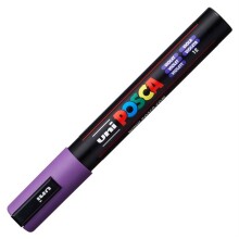 Uni Posca PC-5M Su Bazlı Poster Marker Kalem 1.8-2.5 mm Violet 12 - 3