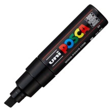 Uni Posca PC-8K Su Bazlı Poster Marker Kalem 8 mm Black 24 - Uni
