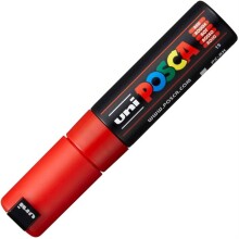 Uni Posca PC-8K Su Bazlı Poster Marker Kalem 8 mm Red 15 - Uni (1)