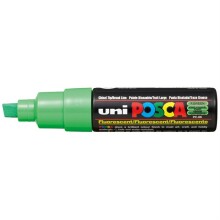 Uni Posca Marker PC-8K 8,0 mm Fluorescent Green - Uni