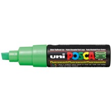 Uni Posca PC-8K Su Bazlı Poster Marker Kalem 8 mm Fluorescent Green F6 - Uni