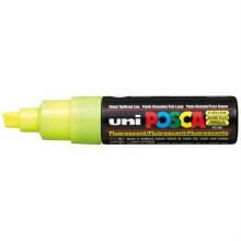Uni Posca Marker PC-8K 8,0 mm Fluorescent Yellow - Uni