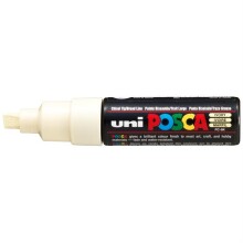 Uni Posca PC-8K Su Bazlı Poster Marker Kalem 8 mm Ivory 46 