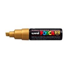 Uni Posca PC-8K Su Bazlı Poster Marker Kalem 8 mm Gold 25 - Uni