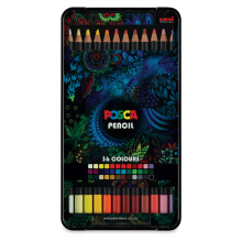 Uni Posca Yağlı Kuruboya Kalem Seti 36lı KPE-200 36C - Uni