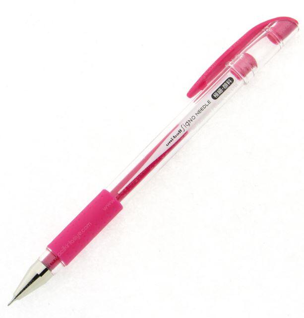 Uni Sıgno İğne Uçlu Jel Kalem 0,38Mm Pink N:Um-151Nd - 1