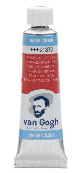 Talens Van Gogh Tüp Sulu Boya 10 ml Permanent Red Light 370 - 2