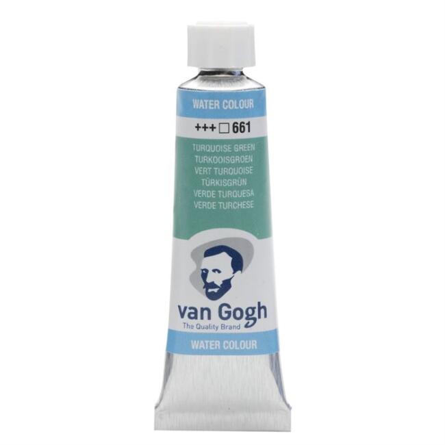 Talens Van Gogh Tüp Sulu Boya 10 ml Turquoise Green 661 - 1