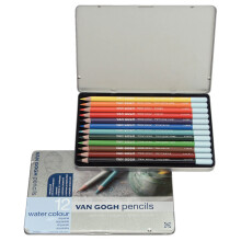 Talens Van Gogh Metal Kutu Suluboya Kalemi 12'li Set 97740012 - Van Gogh