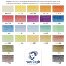 Talens Van Gogh Metal Kutu Suluboya Kalemi 24'lü Set 97740024 - 3