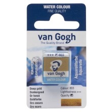 Talens Van Gogh Sulu Boya Tablet Deep Gold 803 - Talens