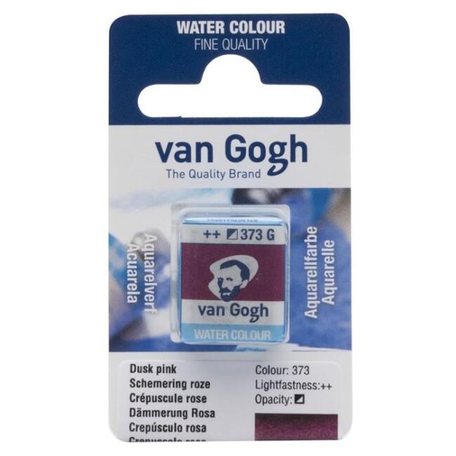 Talens Van Gogh Yarım Tablet Sulu Boya Dusk Pink 373 - 1