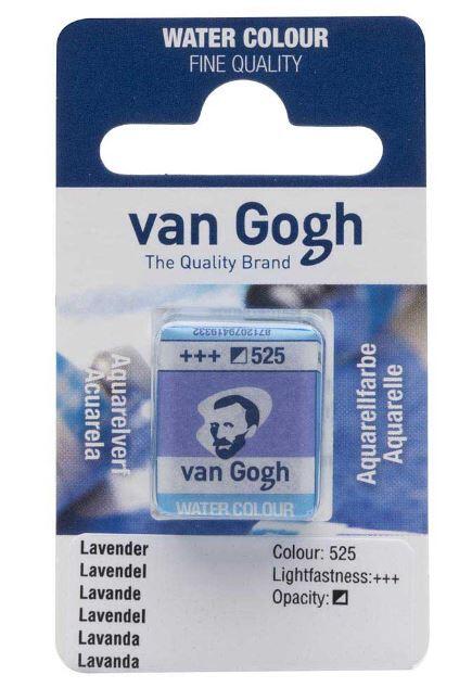 Talens Van Gogh Yarım Tablet Sulu Boya Lavender 525 - 2