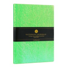 Victoria’s Journals Smyth Corva Esnek Kapak Noktalı Defter 14,8x21 cm 80 g Yeşil 96 Yaprak - Victorias Journals