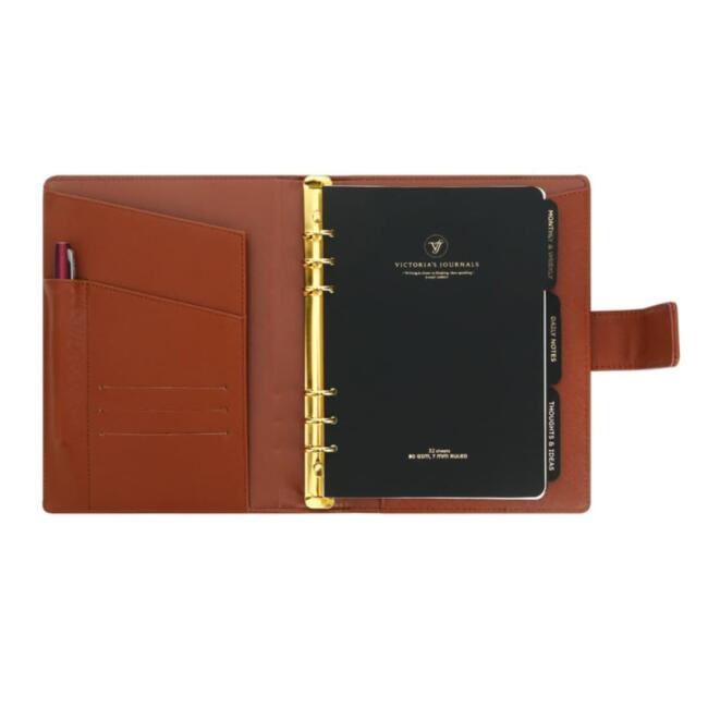 Victoria’s Journals Smyth Organiser Haftalık Ajanda 14.8x21 cm Sedefli Mavi - 6