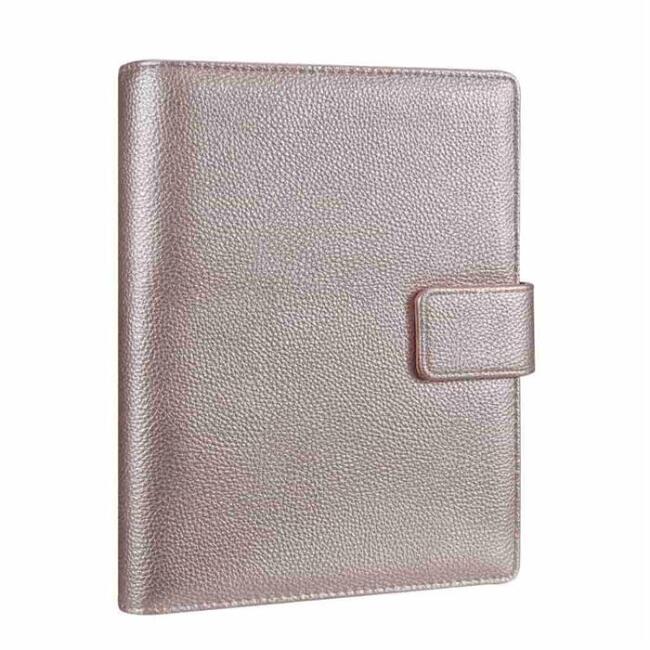 Victoria’s Journals Smyth Organiser Haftalık Ajanda 14.8x21 cm Sedefli Pembe - 1
