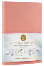 Victoria'S Journals Smyth Planlayİçi Defter 14X20 Cm 100 Gr. Krem 96Yp Pembe Çizgili N:1041 - 8