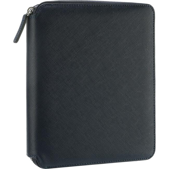 Victoria'S Journals Sofia Zipper Folder Organizer-Defter 14.8X21 Cm 120 Gr. 80Yp.Çizgili . Lacivert - 3