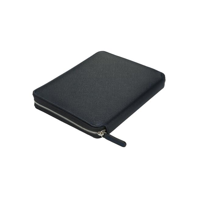 Victoria'S Journals Sofia Zipper Folder Organizer-Defter 14.8X21 Cm 120 Gr. 80Yp.Çizgili . Lacivert - 5