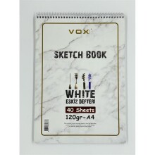 Vox Eskiz Defteri A4 120 g 40 Yaprak - Vox