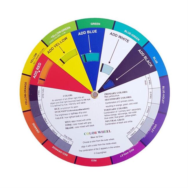 VOX Renk Oluşum Kartelası - 1
