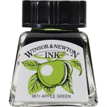 Winsor & Newton Çini Mürekkebi 14 ml Apple Green 11 - Winsor & Newton