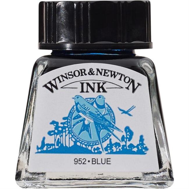 Winsor & Newton Çini Mürekkebi 14 ml Blue 32 - 1