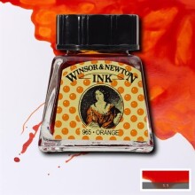 Winsor & Newton Çini Mürekkebi 14 ml Orange 449 - Winsor & Newton (1)