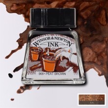 Winsor & Newton Çini Mürekkebi 14 ml Peat Brown 469 - Winsor & Newton (1)