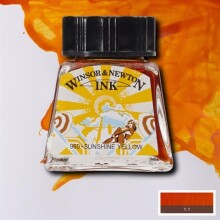 Winsor & Newton Çini Mürekkebi 14 ml Sunshine Yellow 633 - Winsor & Newton (1)