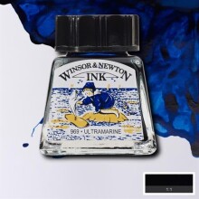 Winsor & Newton Çini Mürekkebi 14 ml Ultramarine 660 - 2
