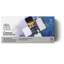 Winsor & Newton Cotman Field Box 1/2 Sulu Boya Seti 12’li - Winsor & Newton