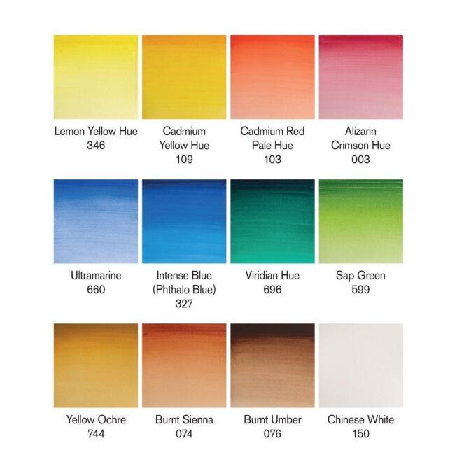 Winsor & Newton Cotman Sulu Boya Seti 12’li - 3