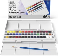 Winsor & Newton Cotman Sulu Boya Seti 45’li - Winsor & Newton