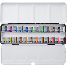 Winsor & Newton Cotman Sulu Boya Seti Metal Kutu 24’lü - Winsor & Newton