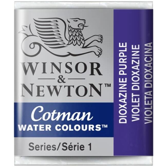 Winsor & Newton Cotman Sulu Boya Yarım Tablet Dioxazine Purple 231 - 1
