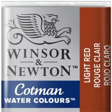 Winsor & Newton Cotman Sulu Boya Yarım Tablet Light Red 362 - Winsor & Newton