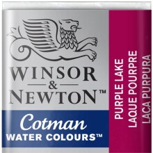 Winsor & Newton Cotman Sulu Boya Yarım Tablet Purple Lake 544 - Winsor & Newton