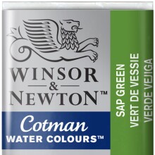 Winsor & Newton Cotman Yarım Tablet Sulu Boya Sap Green 599 - Winsor & Newton (1)